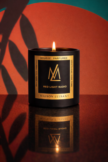 Red Light Radio Candle